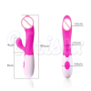 Силиконовый женский вибратор с 30 режимами Prettylove водонепроницаемый  photo 4