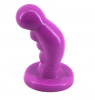 Большая анальная пробка, цвет фиолетовый photo 2