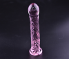 Стеклянный фаллоимитатор 17.5х3.8 см photo 3