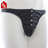 Кожаные трусики стринги Davidsource с заниженной талией photo 3