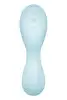 Вакуумний смарт-стимулятор із вібрацією Satisfyer Curvy Trinity 5 (Blue), керування зі смартфона photo 6