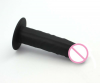 Фаллоимитатор, цвет черный, 145 * 35 мм photo 4