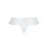 Трусики в горошок, з рюшами та шнурівкою Fatin Thong white S/M - Passion photo 6
