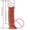 Фаллоимитатор на присоске реалистичный 7.48 дюймов photo 2