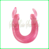 Силиконовый двойной фаллоимитатор Кролик BAILE  photo 3