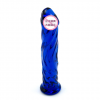 Фаллаимитатор синий хрустальный photo 2