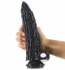 Большой релефный гелевый фаллоимитатор AUSEXY  photo 6
