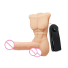 Реалістичний фалоімітатор з торсом та вібрацією BAILE photo 3