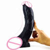 Реалістичний чорний фалоімітатор Long Dong Sexshop photo 6