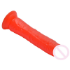Фаллоимитатор. Реалистичный. Силикон. На присоске. Красный. photo 6