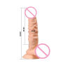 Силиконовый Реалистичный Фаллоимитатор с Присоской  photo 4