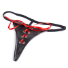 Трусики стринги БДСМ с низкой талией и шнуровкой photo 2