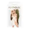 Бебі-дол з ажурним бралетом та високим розрізом Penthouse - Sweet Beast White L/XL photo 3