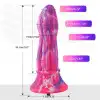 Фалоімітатор для секс-машин Hismith 10.3″ Silicone Monster Dildo Series, система кріплення KlicLok т photo 3