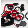 БДСМ набор из 11 элементов, красно-черный photo 2