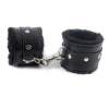 Наручники, черная мягкая искусственная кожа  photo 3