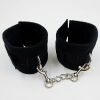 Мягкие черные наручники photo 2