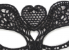 Маска кружевная. Черная. photo 4