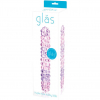 Фалоімітатор Glas Purple Rose Nubby Glass Dildo photo 3