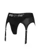 Труси для страпону з підв'язками для панчох Strap-On-Me REBEL HARNESS - S photo 2