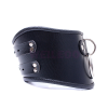 Кожаный ошейник с металлическим кольцом photo 4