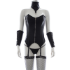 Черный кожанный костюм для БДСМ photo 6
