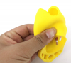 Желтый силиконовые замком на пенис photo 6