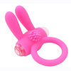 Вибрационное кольцо Кролик из силикона photo 3