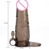 Вибрационная многоразовая насадка на пенис Extender photo 3