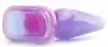 Анальная пробка CRYSTALL JELLIES MEDIUM BUTT PLUG PURPLE photo 5