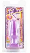 Анальная пробка CRYSTALL JELLIES MEDIUM BUTT PLUG PURPLE photo 6