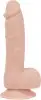 Реалістичний фалоімітатор на присосці ADDICTION — Mark 7,5″ Dildo With Balls, Beige photo 2