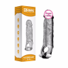 Силиконовая Вибрационная Насадка на Пенис photo 2