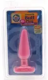 Анальная пробка BUTT PLUG PINK SLIM MEDIUM photo 3