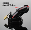 Пластиковое кольцо на пенис с замком cb6000 photo 2