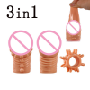 Кольца и насадки на пенис из силикона 3 в 1 Extender photo 2