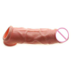 Силиконовая насадка на пенис Enhancer Extender, реалистичная photo 2