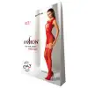 Ажурный бодистокинг с чулками Passion BS082 red photo 5