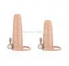 Силиконовые насадки на пенис Vibrador Juguetes Cockring с вибрацией photo 3