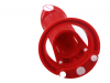Пластмасовый пояс верности с разными насадками, красный photo 5
