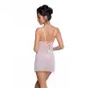 Сорочка з вирізами на грудях + стрінги LOVELIA CHEMISE white L/XL - Passion photo 2