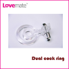 Кольцо для пениса двойное. Силикон. С вибрацией и стимуляцией клитора. photo 5
