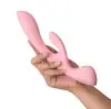 Вібратор-кролик Satisfyer Triple Oh Pink photo 6