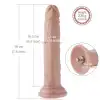 Реалистичный фаллоимитатор для секс-машин Hismith 7.5″ Flexible Silicone Dildo, система KlicLok photo 3