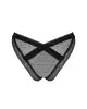 Мереживні трусики із заниженою талією Obsessive Estiqua panties XS/S, black photo 4