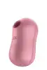 Вакуумний стимулятор із вібрацією Satisfyer Cotton Candy Light Red photo 2