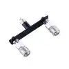 Подвійний конектор для секс-машин Hismith Quick Connector Adapter with Double Head, система KlicLok photo 6