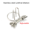 Катетер уретральный из нержавеющей стали с кольцом для мужчин  photo 3