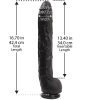Фалоімітатор Doc Johnson Dick Rambone Cock Black photo 2