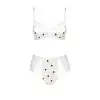 Еротичний комплект з малюнком LOVELIA BIKINI white L/XL - Passion photo 3